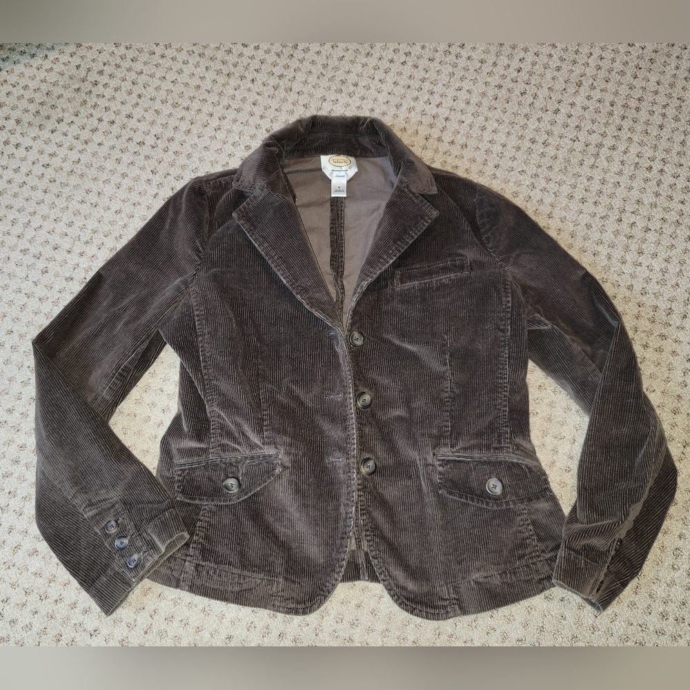 Talbots Brown Corduroy Jacket